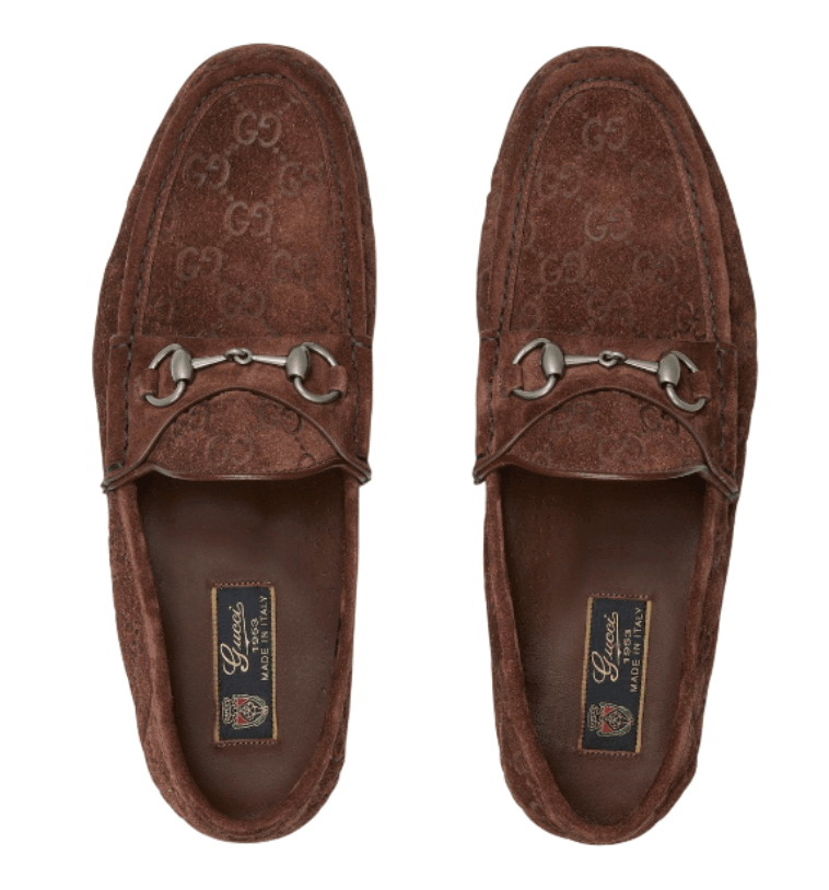 Gucci Horsebit 1953 Loafer Dark Brown Suede