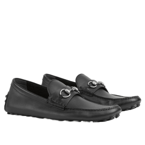 Gucci Driver with Horsebit Black Leather