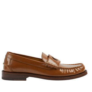 (W) Gucci Interlocking G Loafer Cuir Leather