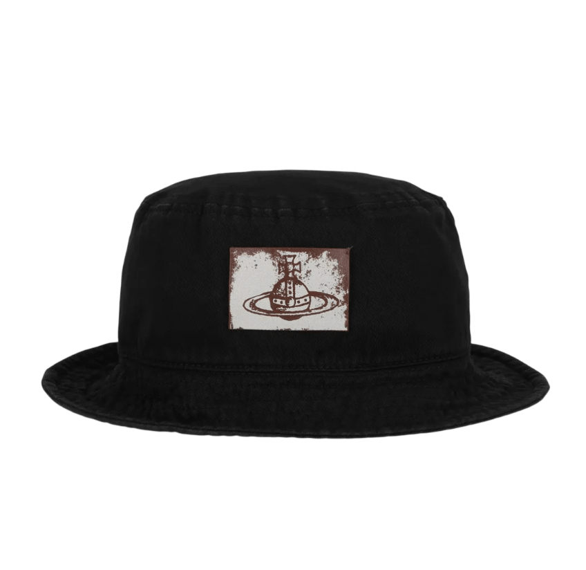  Logo Bucket Hat - Black