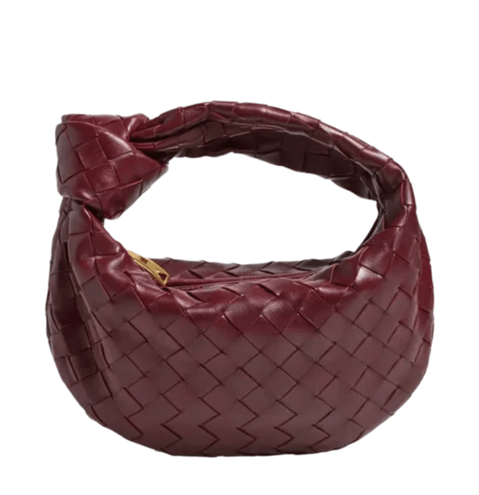 Bottega Veneta Mini Leather Jodie Bag Barolo