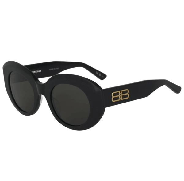 (W) Balenciaga BB Logo Sunglasses Black