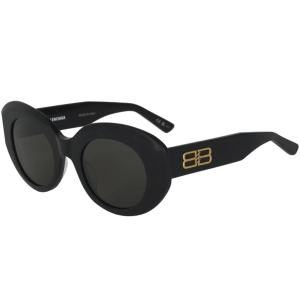 (W) Balenciaga BB Logo Sunglasses Black
