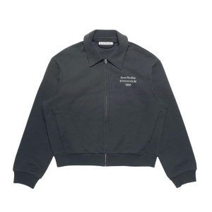 Cardigan with collar Faded black
