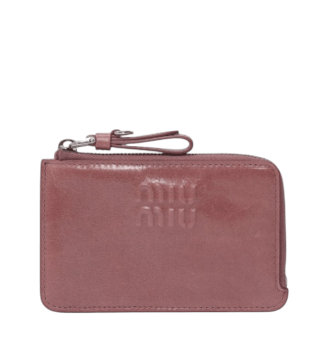 Miu Miu Nappa Leather Envelope Card Holder 5MB066-2A44-F0405