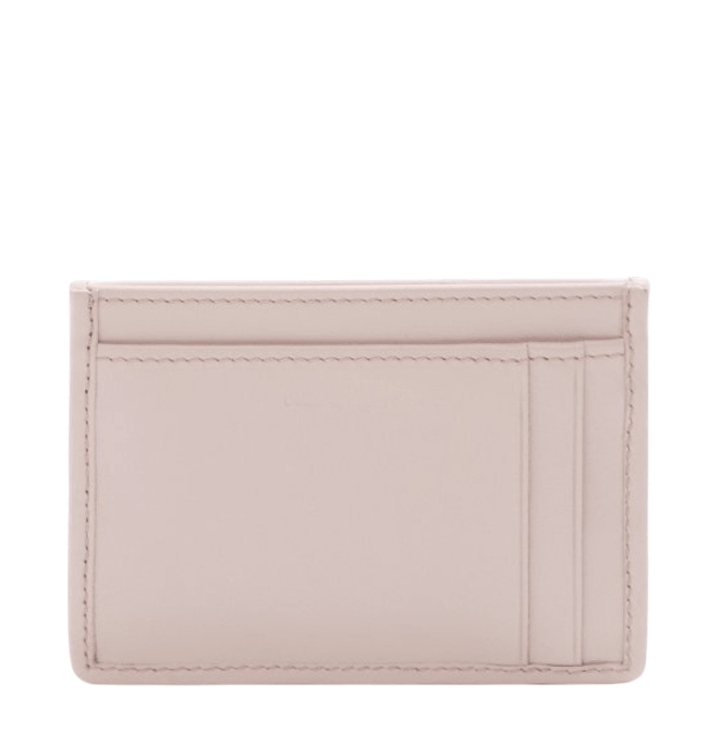 Miu Miu Matelasse Nappa Leather Card Holder Powder Pink