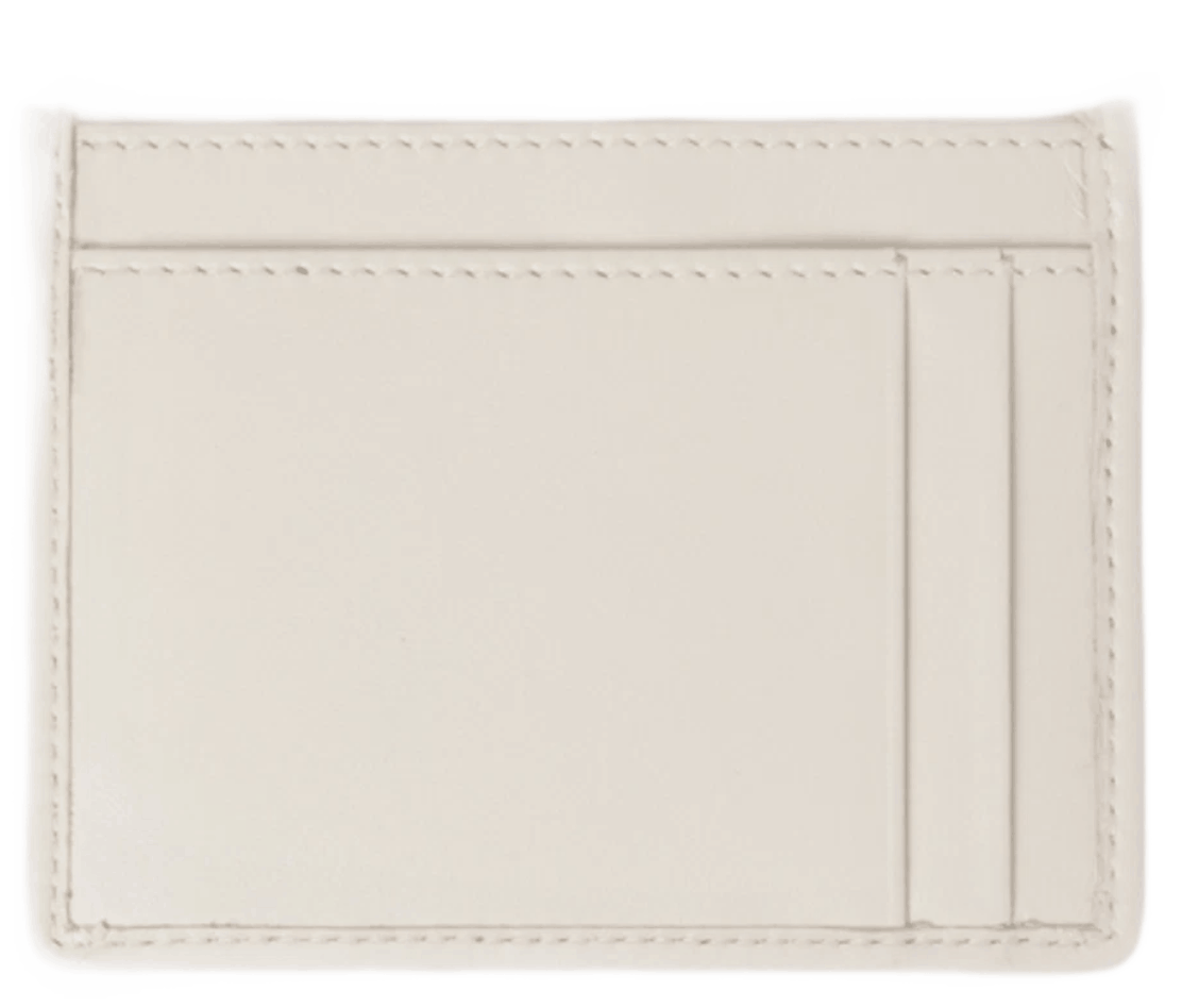 Miu Miu Matelasse Nappa Leather Card Holder White