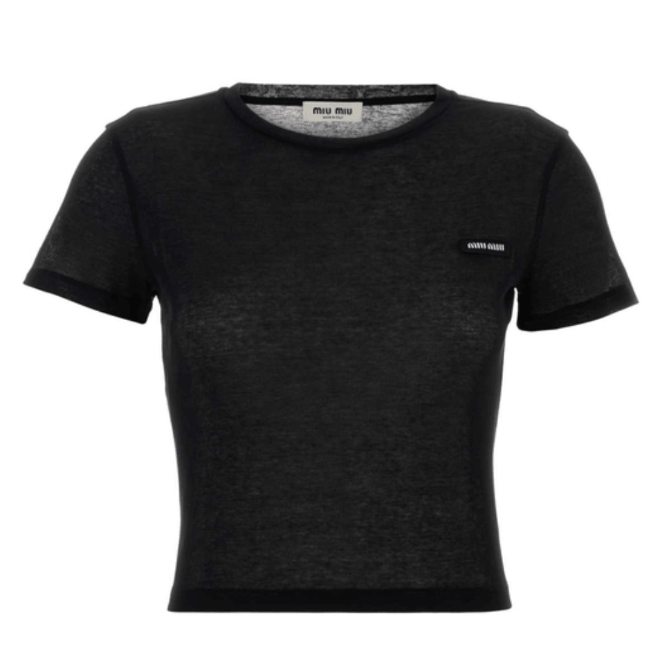 COTTON JERSEY T-SHIRT WITH EMBROIDERY