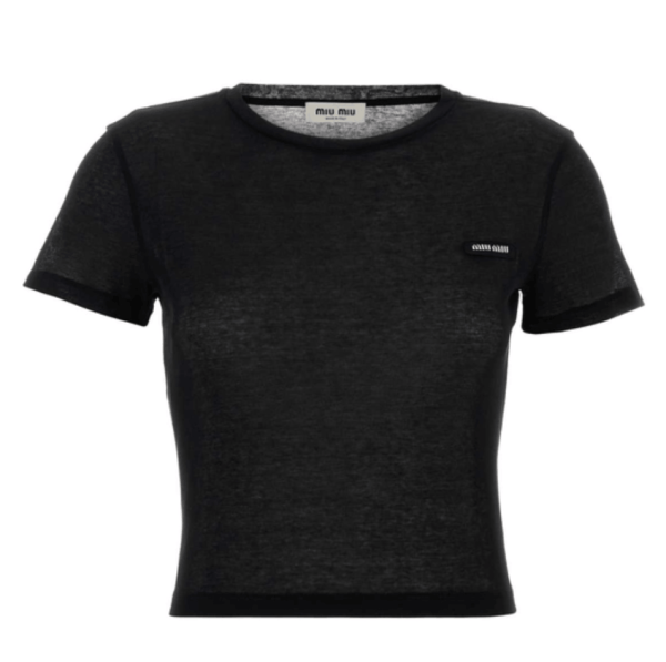 COTTON JERSEY T-SHIRT WITH EMBROIDERY