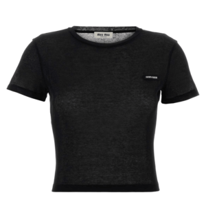 COTTON JERSEY T-SHIRT WITH EMBROIDERY