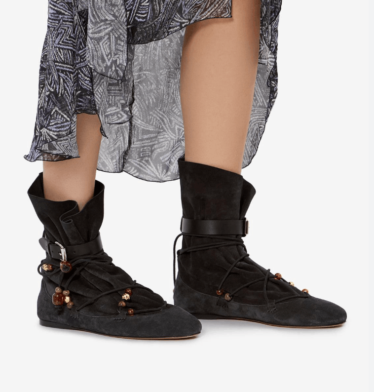 Isabel Marant Letiz Boots in Black 