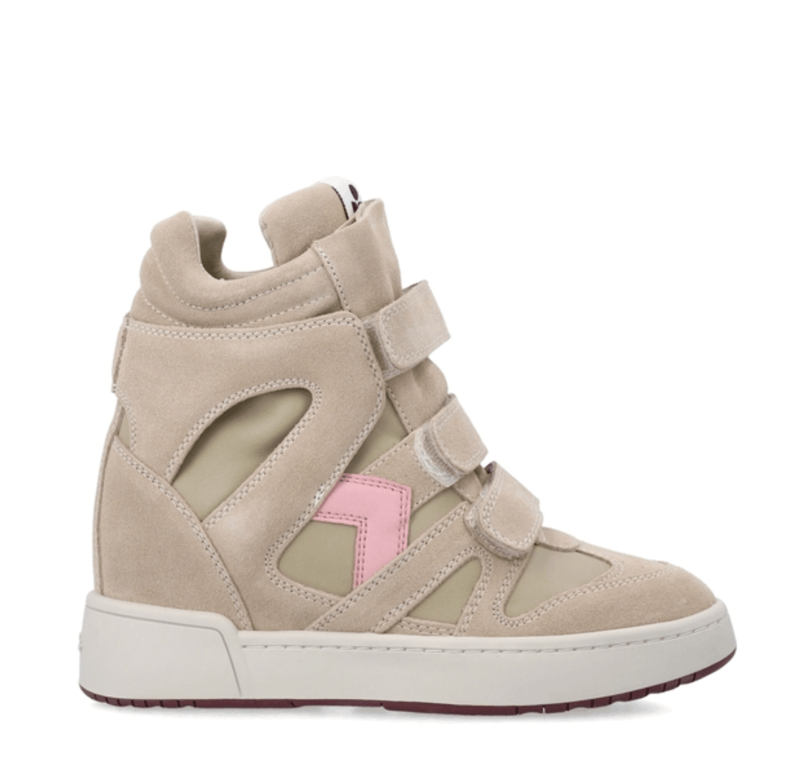 ISABEL MARANT high-top Wedge Sneakers Neutrals 