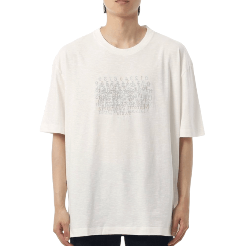 Maison Margiela Numerical T-Shirt In White
