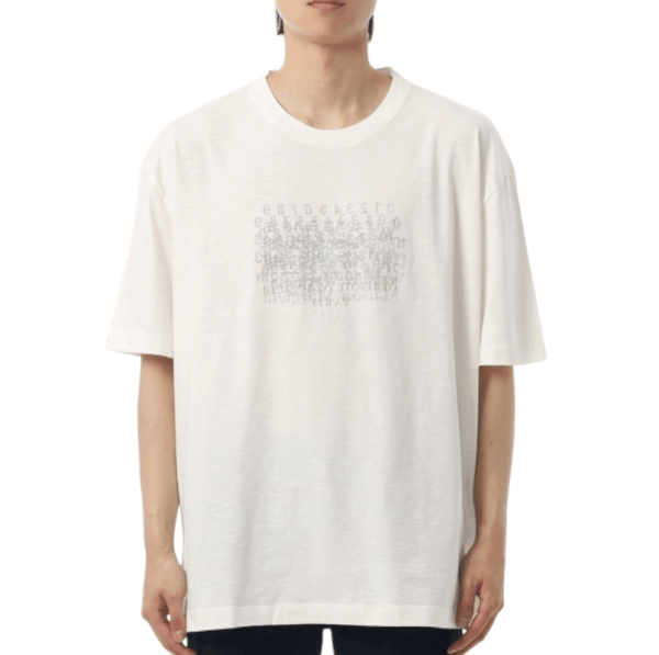 Maison Margiela Numerical T-Shirt In White
