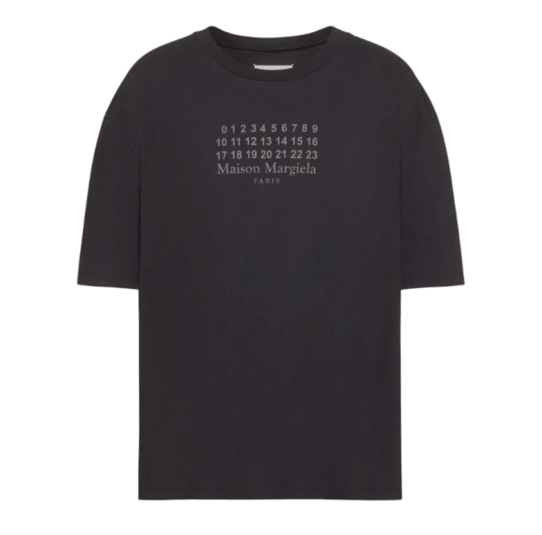 Maison Margiela Numerical Logo T-shirt Black 