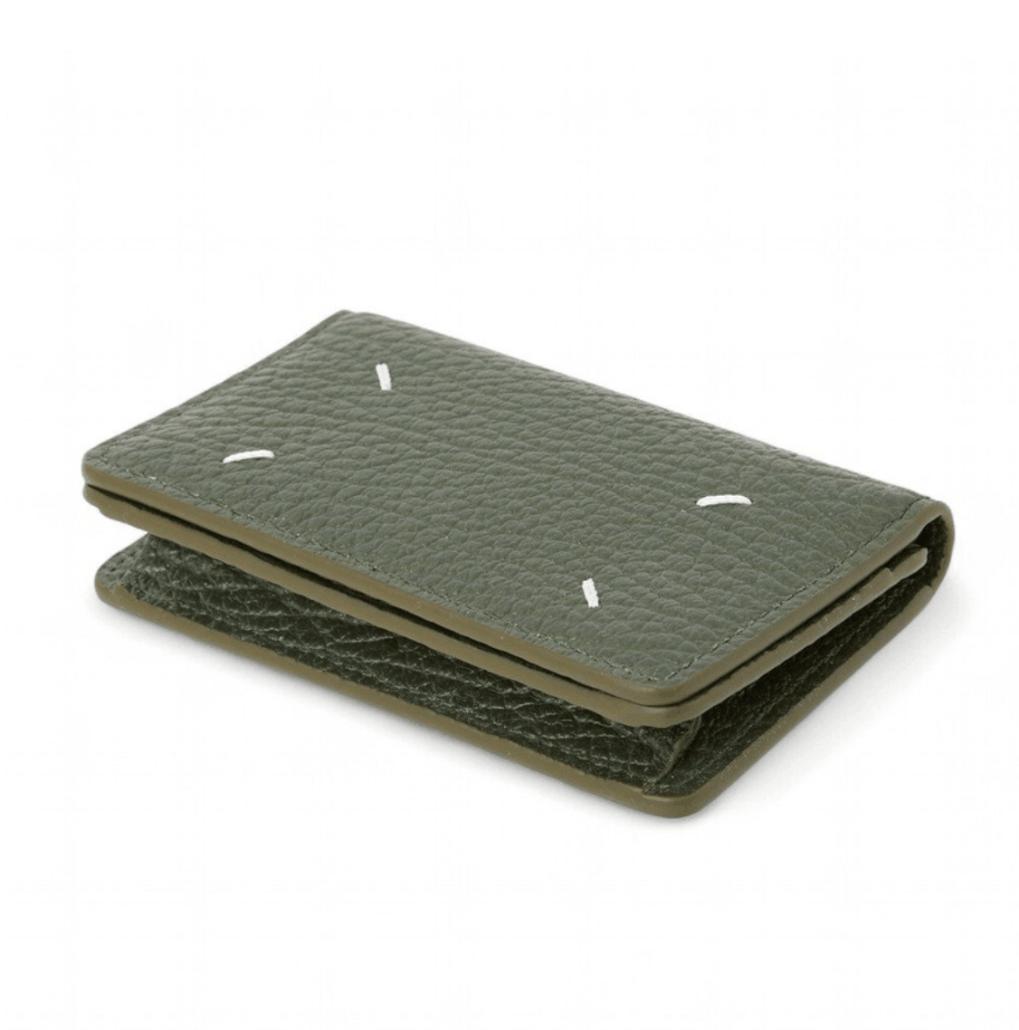 Maison Margiela Stitch Leather Flap Card Holder SA3VX0008 P4455 T7167