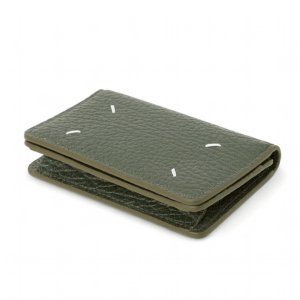 Maison Margiela Stitch Leather Flap Card Holder SA3VX0008 P4455 T7167
