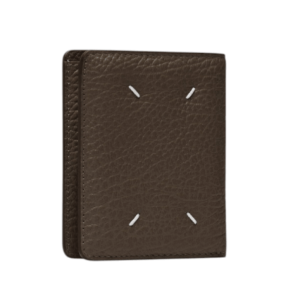 Maison Margiela Four Stitches Pocket Card Holder Brown