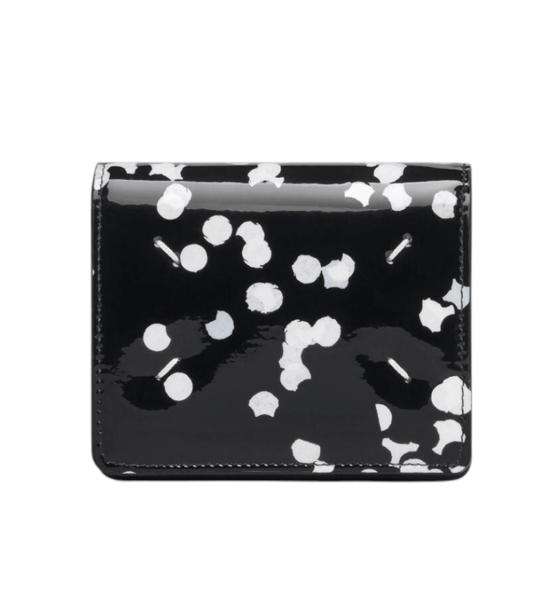 Maison Margiela Clip Wallet Black White