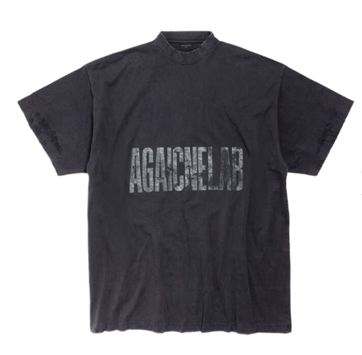 Balenciaga Agaicnelab T-Shirt Oversized Fit Black