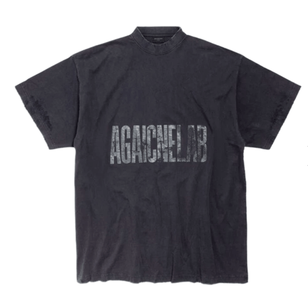 Balenciaga Agaicnelab T-Shirt Oversized Fit Black