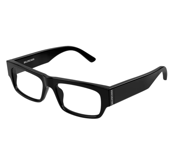 Balenciaga Square Eyeglasses Black