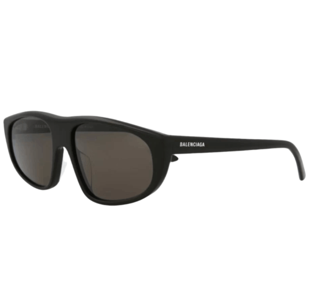Balenciaga Square Frame Acetate Sunglasses Shiny Black