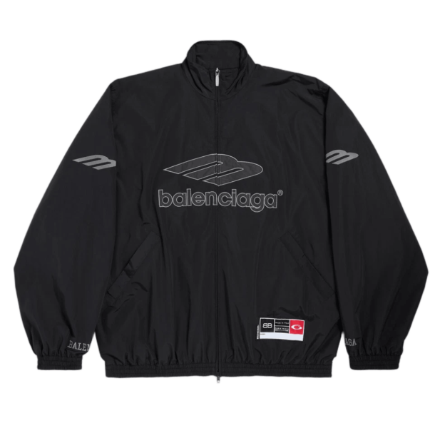 Balenciaga 3B Football Tracksuit Jacket Black