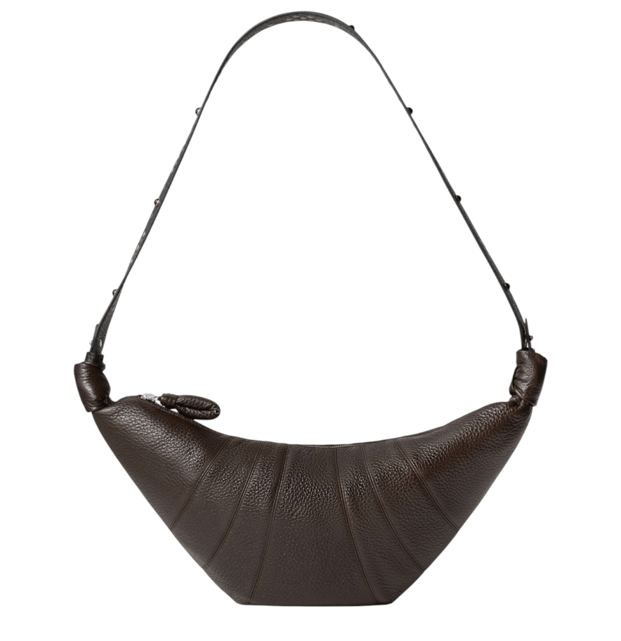 WESTERN STUDS MEDIUM CROISSANT BAG IN LEATHER 