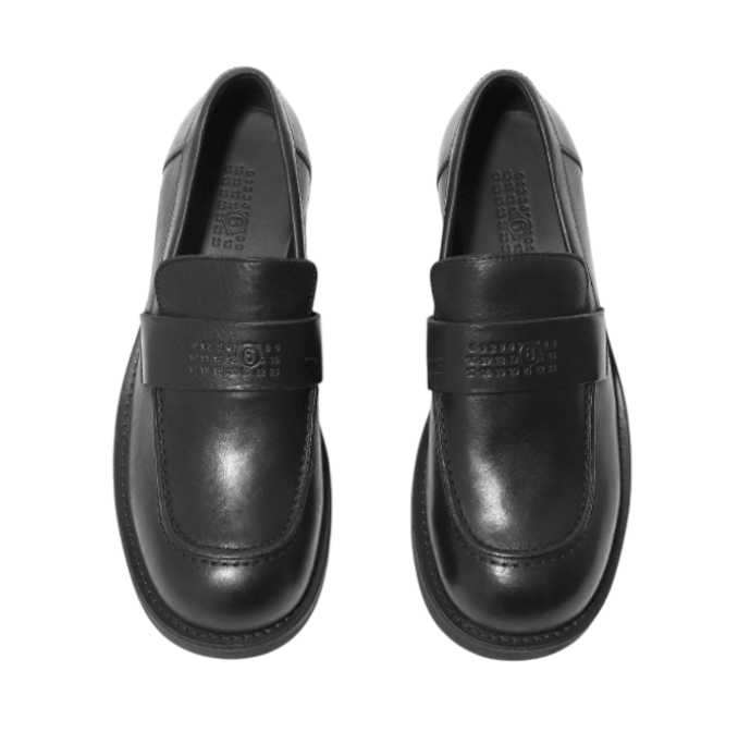 MM6 Maison Margiela Leather Loafer Black SH1WR0006 P7431 T8013
