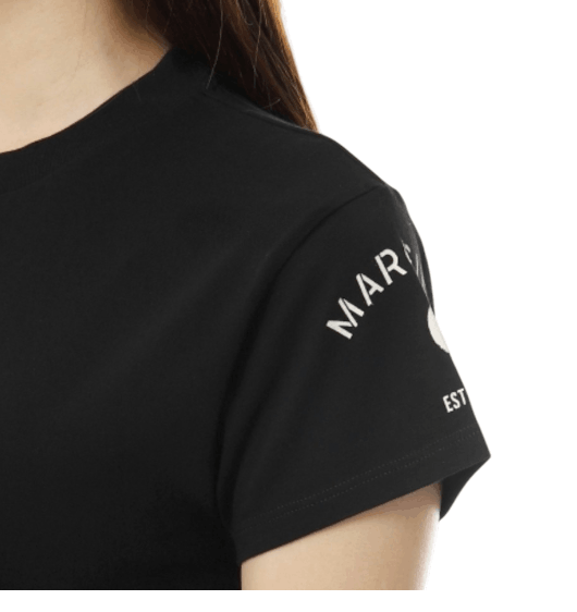 MM6 Maison Margiela Black Mannequin-Print Cotton Jersey T-shirt