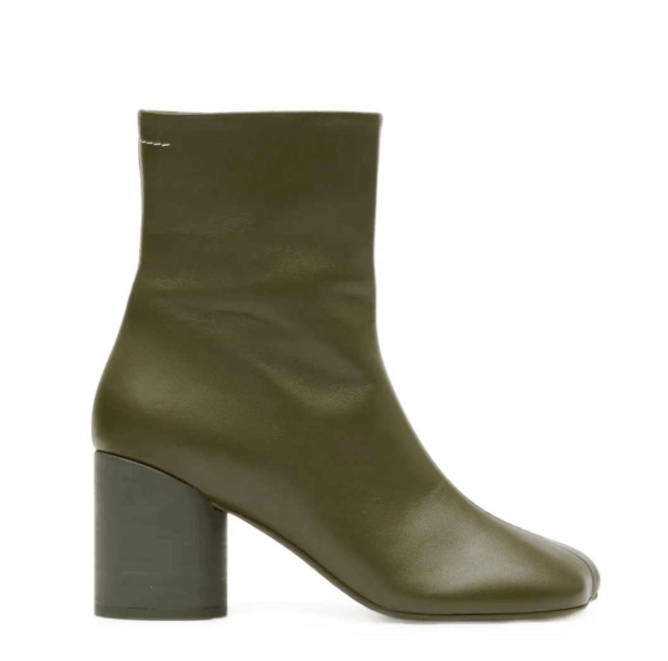 Mm6 Maison Margiela Anatomic Tabi Leather Ankle Boots S59WU0235P3628 T7010