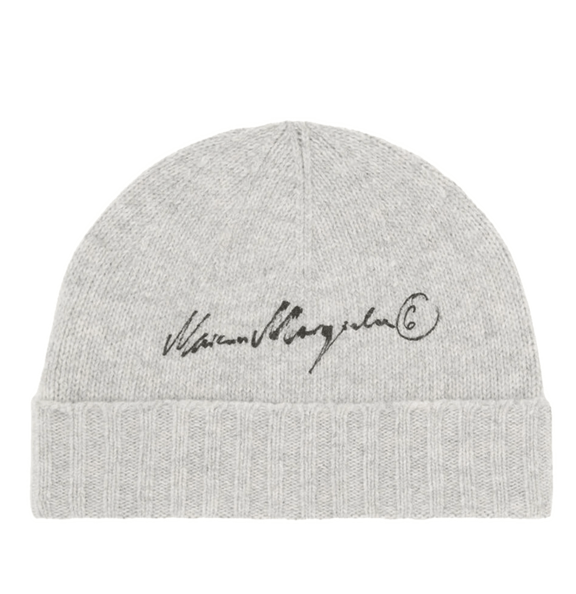 MM6 Maison Margiela Knit Beanie Grey Melange