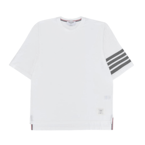Thom Browne Short Sleeve T-Shirt White