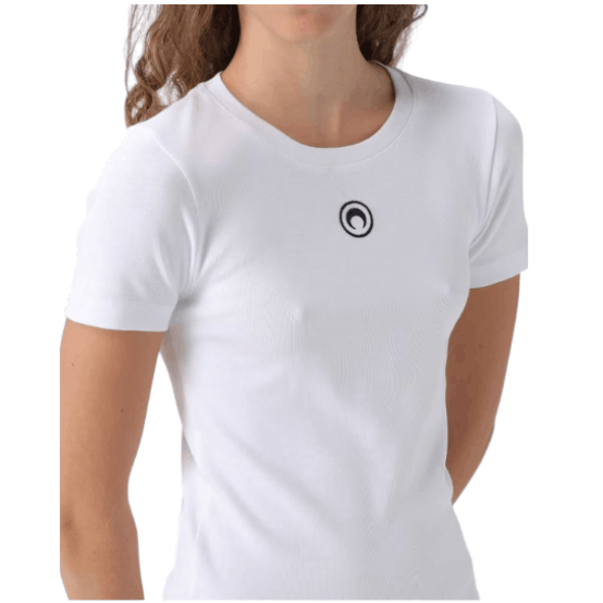 Marine Serre T-shirt woman - White