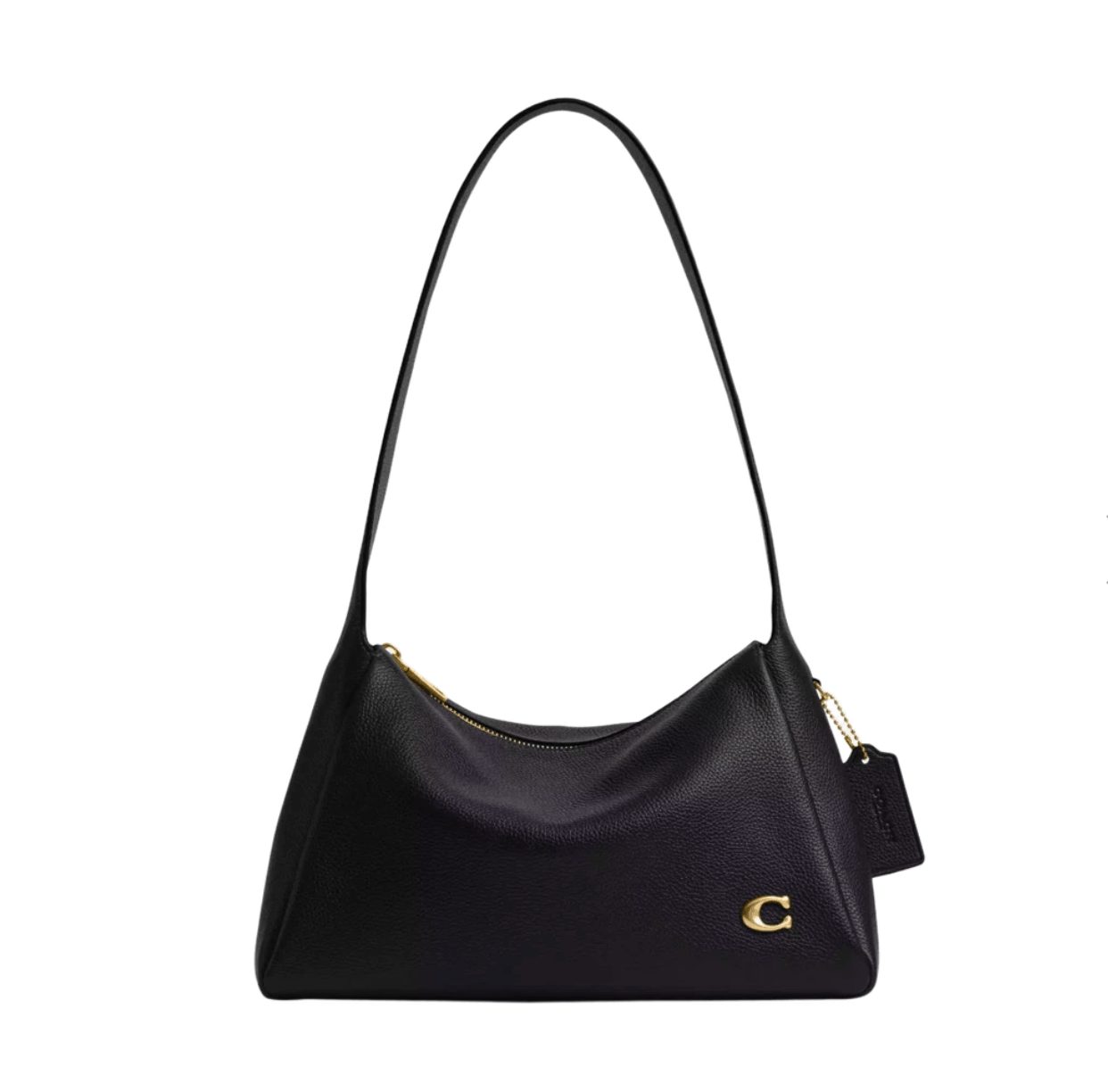 Coach Lola Shoulder Bag Brass Black