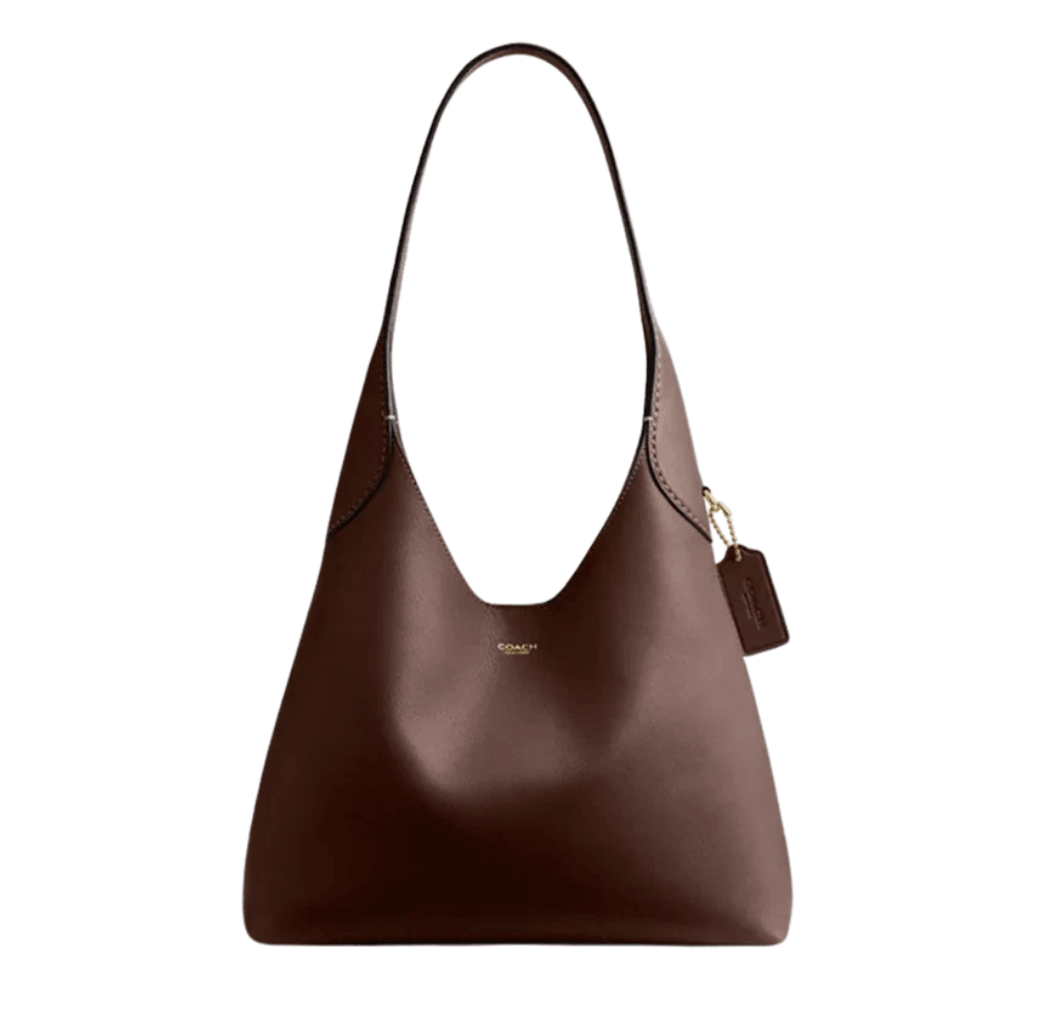 Coach Brooklyn Shoulder Bag 28 Brass Maple