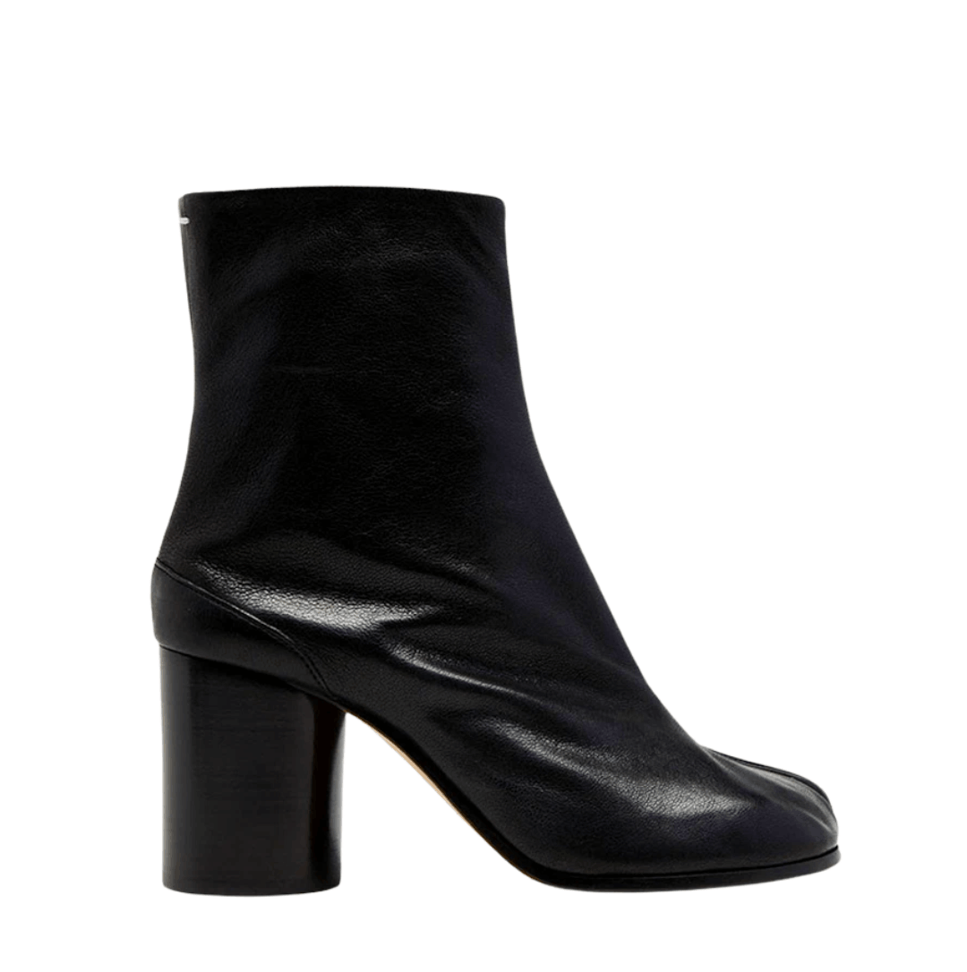 Maison Margiela Tabi Leather Boot Black 