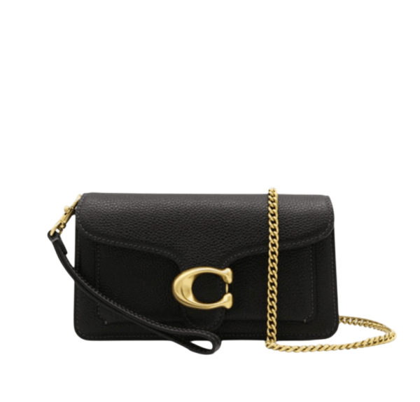 Coach Tabby Chain Crossbody Bag 19 Black