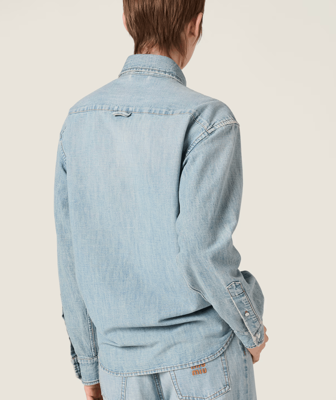 Chambray shirt - Light Blue