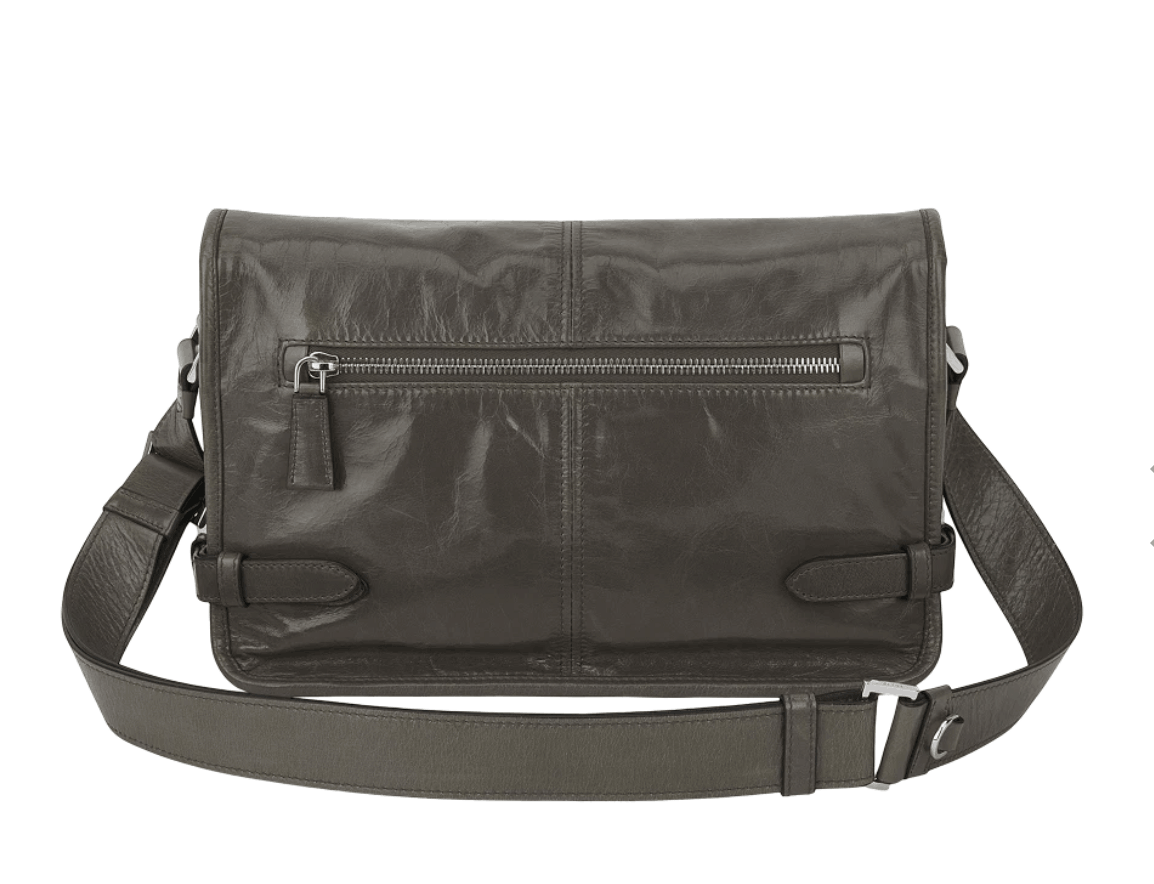 Prada Leather Shoulder Bag Bamboo Cork Beige