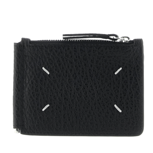 Maison Margiela Leather Wallet Black