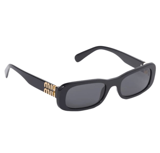 Miu Miu Miu Glimpse Sunglasses Slate Gray Lens