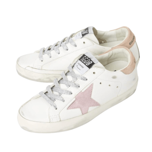 (W) Golden Goose Superstar White Antique Pink