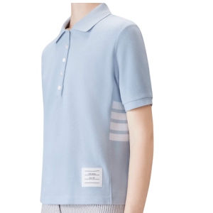 CLASSIC PIQUE 4-BAR POLO - BLUE 