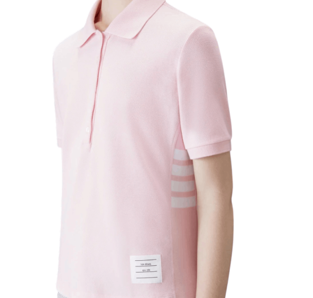 CLASSIC PIQUE 4-BAR POLO - PINK