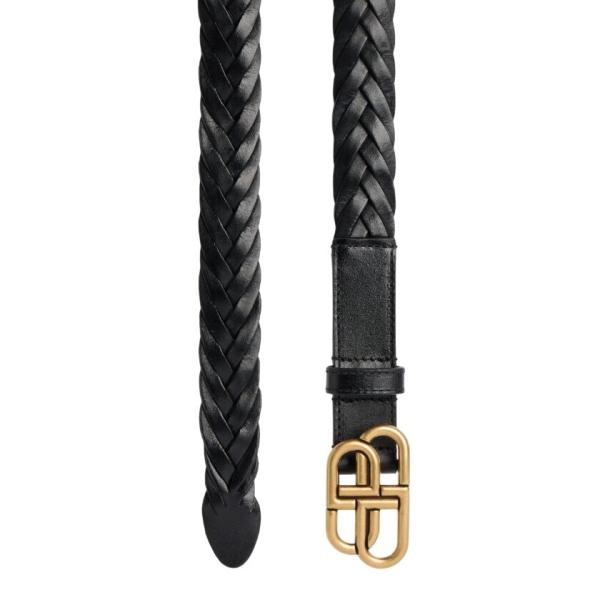 Bb Thin Belt in Black