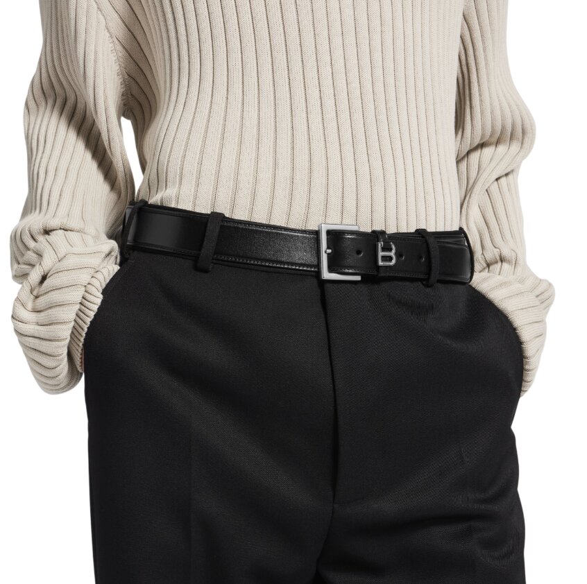 Hourglass Belt in Black