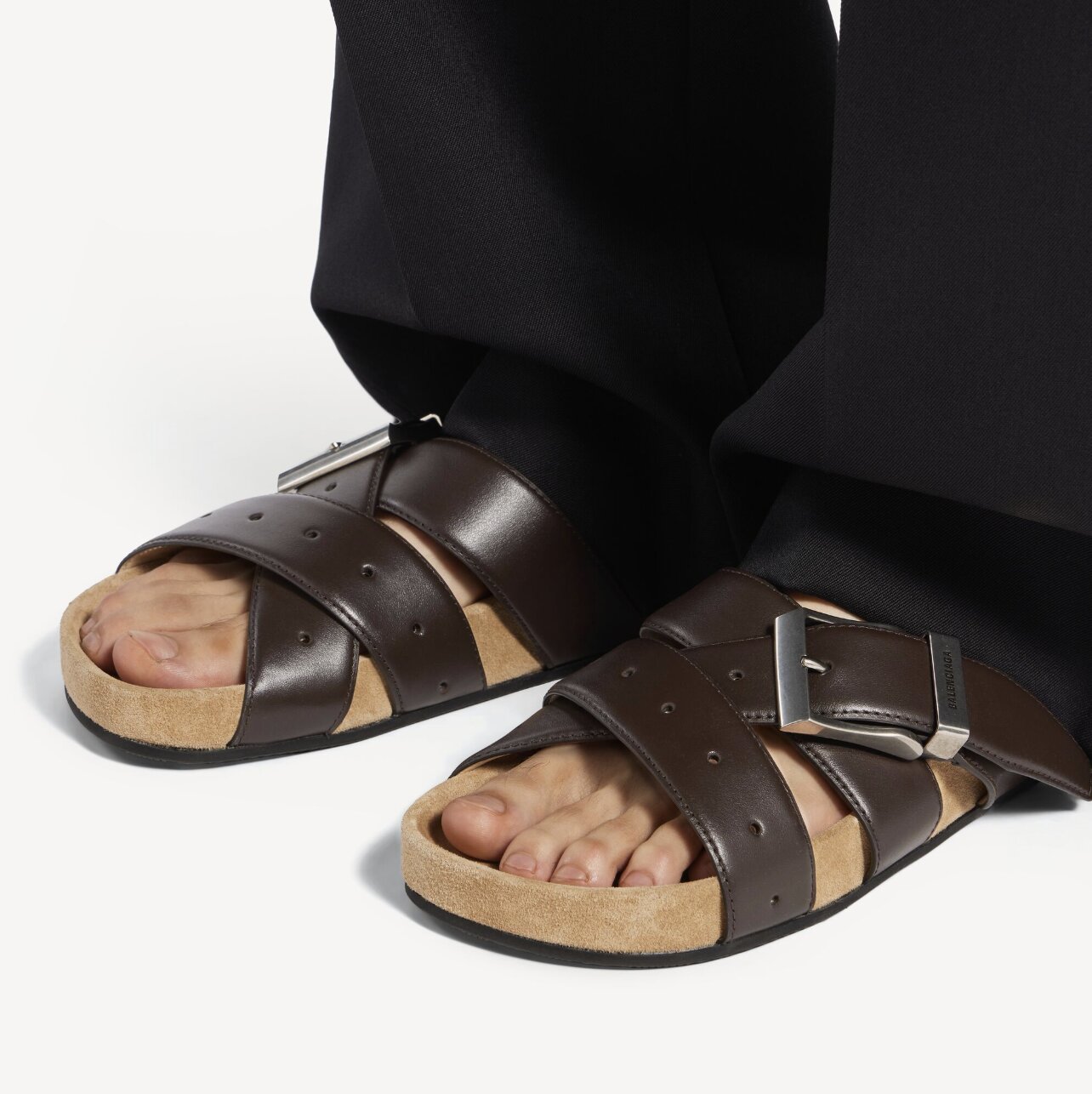  Belt Mule in Moka