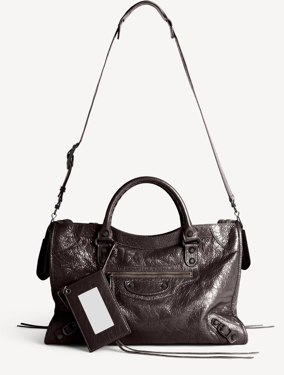  Le City Bag Medium in Espresso